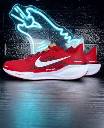 Nike Air Zoom Pegasus 41 Georgia Bulldogs PE scarpe da ginnastica running da uomo rosse - 9,5 - Foto 3 di 6