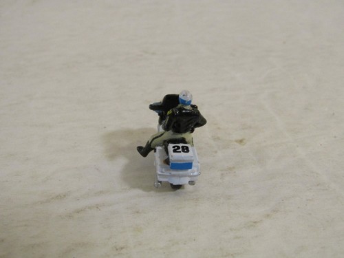 Vtg Micro Machines Harley Davidson Electraglide Police Motorcycle Galoob 1992 - Picture 3 of 4
