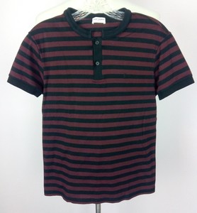 saint laurent striped tee