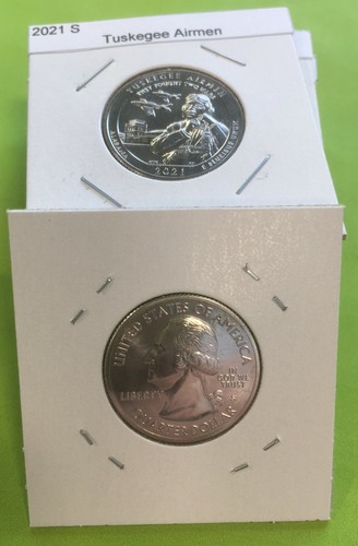 2021 S Tuskegee Airmen Alabama ATB Quarter Sold out at Mint - Bild 4 von 5