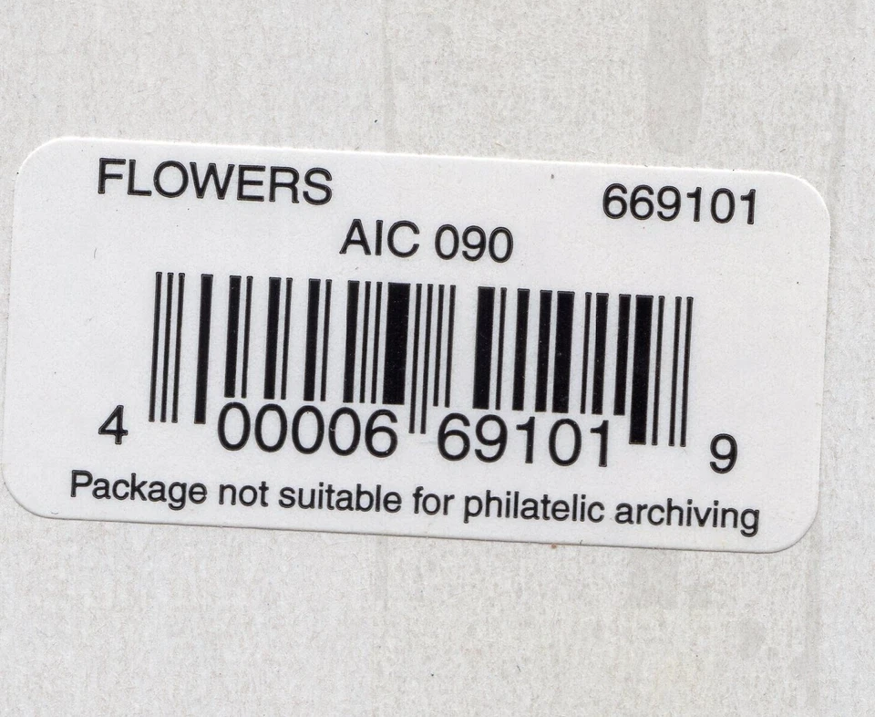 Scott #3457e 4 Flowers Booklet of 20 Stamps - Sealed - Image 2 of 2