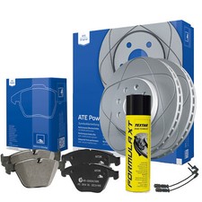 ATE Powerdisc Bremsensatz + WK MERCEDES E-Klasse W211 T-Model Ø312mm VA ATE Powerdisc Bremsensatz + WK MERCEDES E-Klasse W211 T-Model Ø312mm VA