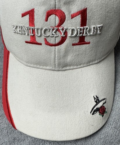 Kentucky Derby 131 Baseball Cap Chuchill Downs 2005 Strapback Embroidered Logo - Picture 5 of 9