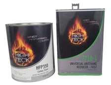 High Teck HFP350 GM 519F Galaxy Silver Basecoat Paint Gallon & Fast Reducer