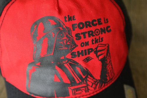 Disney Parks Star Wars DARTH V ADER SHIP FORCE Baseball Hat Cap New #15 - Picture 2 of 4