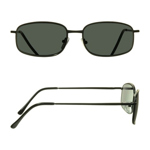 Dunkel getönte Lesesonnenbrille Herren Damen Vollgläser Sonnenleser Metall Federscharnier - Bild 4 von 18