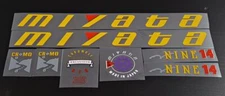 Miyata nine 14 decal set