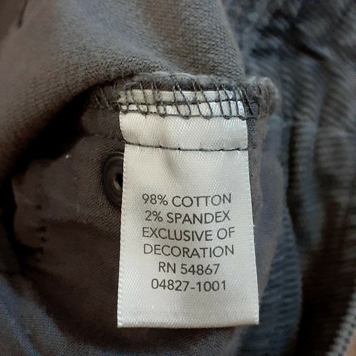 Christopher & Banks Gray Corduroy Pants ~ SZ 4 ~ Straight ~ Mid Rise ~30" Inseam - Picture 5 of 7