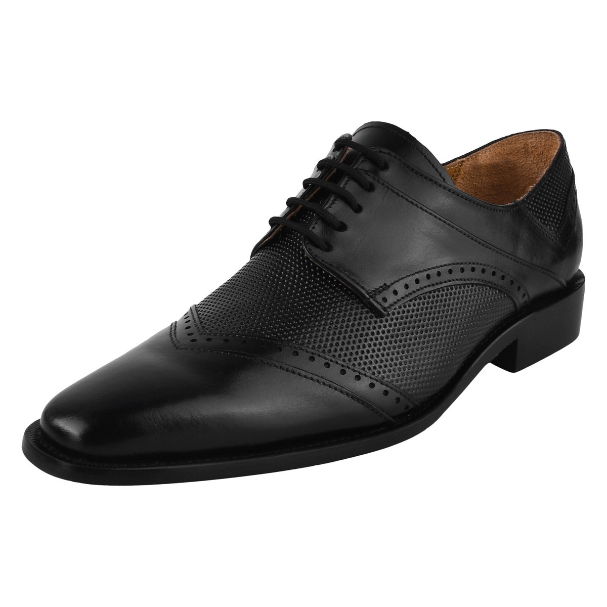 Liberty Zeno Men’s Black Dressy Loafers with Glossy Leather Finish, Size 13, New Park Loafers in Black – L main image 4
