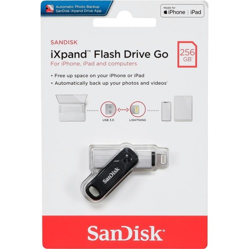 SANDISK Ixpand Aller Clé USB Flash-Laufwerk Foudre 64GB 128GB 256GB - Photo 10 sur 11