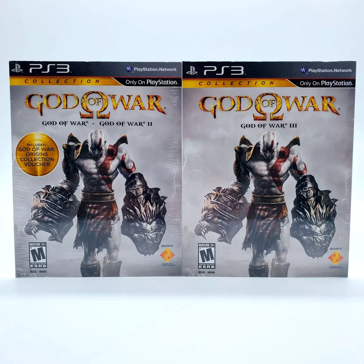 God Of War Collection - God Of War 1 e 2 - PS3 - Playstation