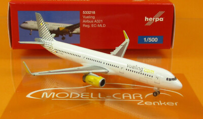 Herpa Wings 1:500 Herpa Wings 533218 Herpa Wings 1/_500 Vueling Airbus A321