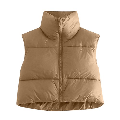 Women's Winter Puffer Vest Zip Up Sleeveless Quilted Down Jacket Coats Padded - Bild 9 von 42