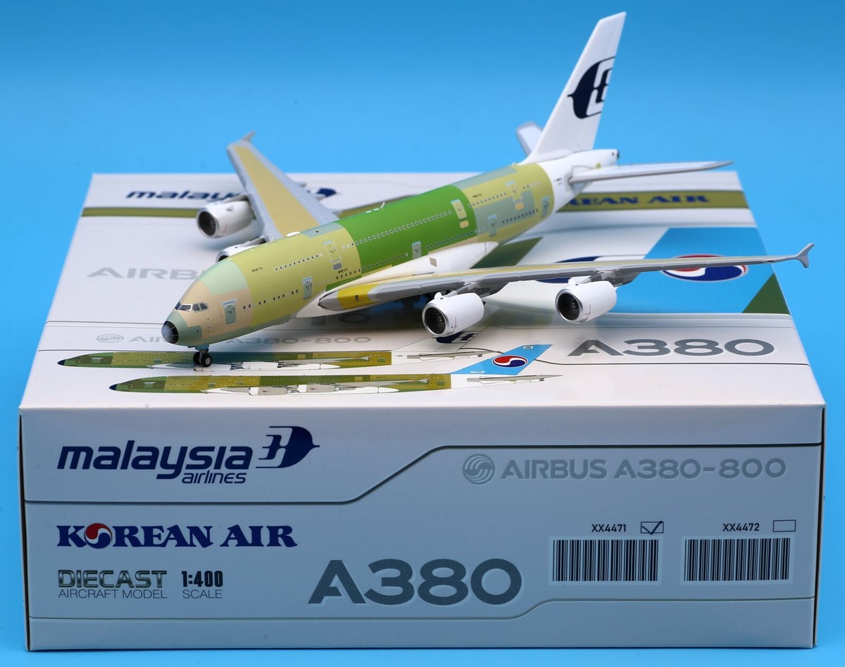 Malaysia Airlines Airbus A380 スケールモデル JC Wings 1:400 Malaysia Airlines
