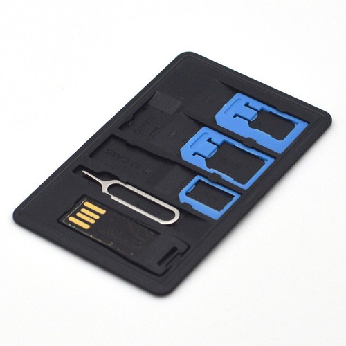 5 sztuk / zestaw uchwyt karty SIM adapter nano na micro sim do - Zdjęcie 4 z 11