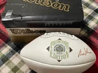 Gene Upshaw signed NFL football  NFL HOF