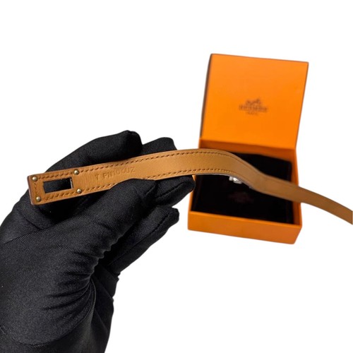 Hermes bracelet Lizard Kelly Double Tour Bracelet S Includes dust bag and box - Picture 10 of 10