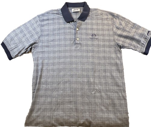 Slazenger Mens Large 100% Cotton Golf Polo Shirt Gray - Picture 2 of 6