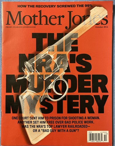 Mother Jones Magazine October 2014 The Murder Mystery Smart, Fearless Journalism - Picture 1 of 2