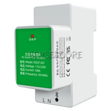 Single Phase Din Rail WIFI Electric Power Meter Energy Wattmeter AC70-260V 100A-