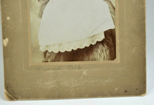 Foto De Colección de Bebé en Manta de Piel Gruesa Gabinete Tarjeta Grossman Owings Ohio Años 1890 - Imagen 4 de 8