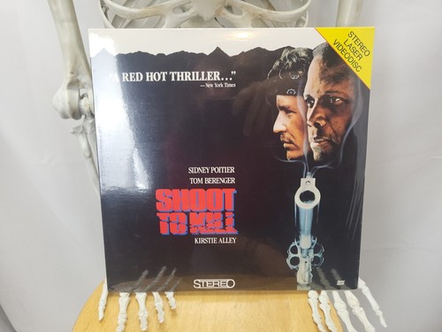 Shoot To Kill Laserdisc LD Sidney Poitier Tom Berenger NEW SEALED - Picture 2 of 3