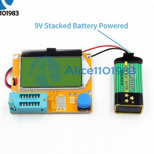 M328 LCR-T4 LCD Transistor Tester Triode Capacitance ESR Meter MOS PNP NPN Kit - Picture 36 of 52