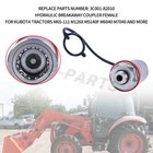 Hydraulic Breakaway Coupler 3C001-82010 For Kubota M5040 M5140 M6040 M7060 M9540