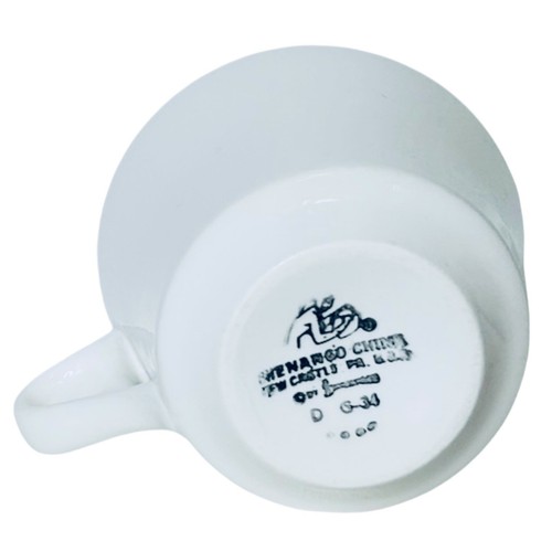 Shenango Porzellan Interpace weiß Restaurant Geschirr Tasse - Bild 6 von 6