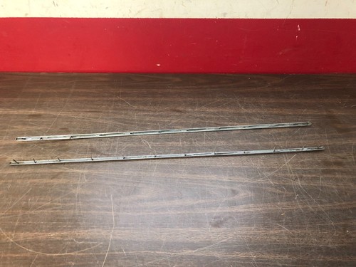 1951 FORD CUSTOM FORDOR SEDAN INTERIOR REAR DOOR TRIM PAIR NOS FORD 1118 - Picture 4 of 4