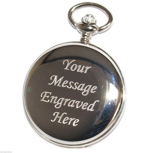 MASONIC POCKET WATCH GIFT WITH SQUARE & COMPASS NAME & LODGE NUMBER & MESSAGE - Picture 5 of 14