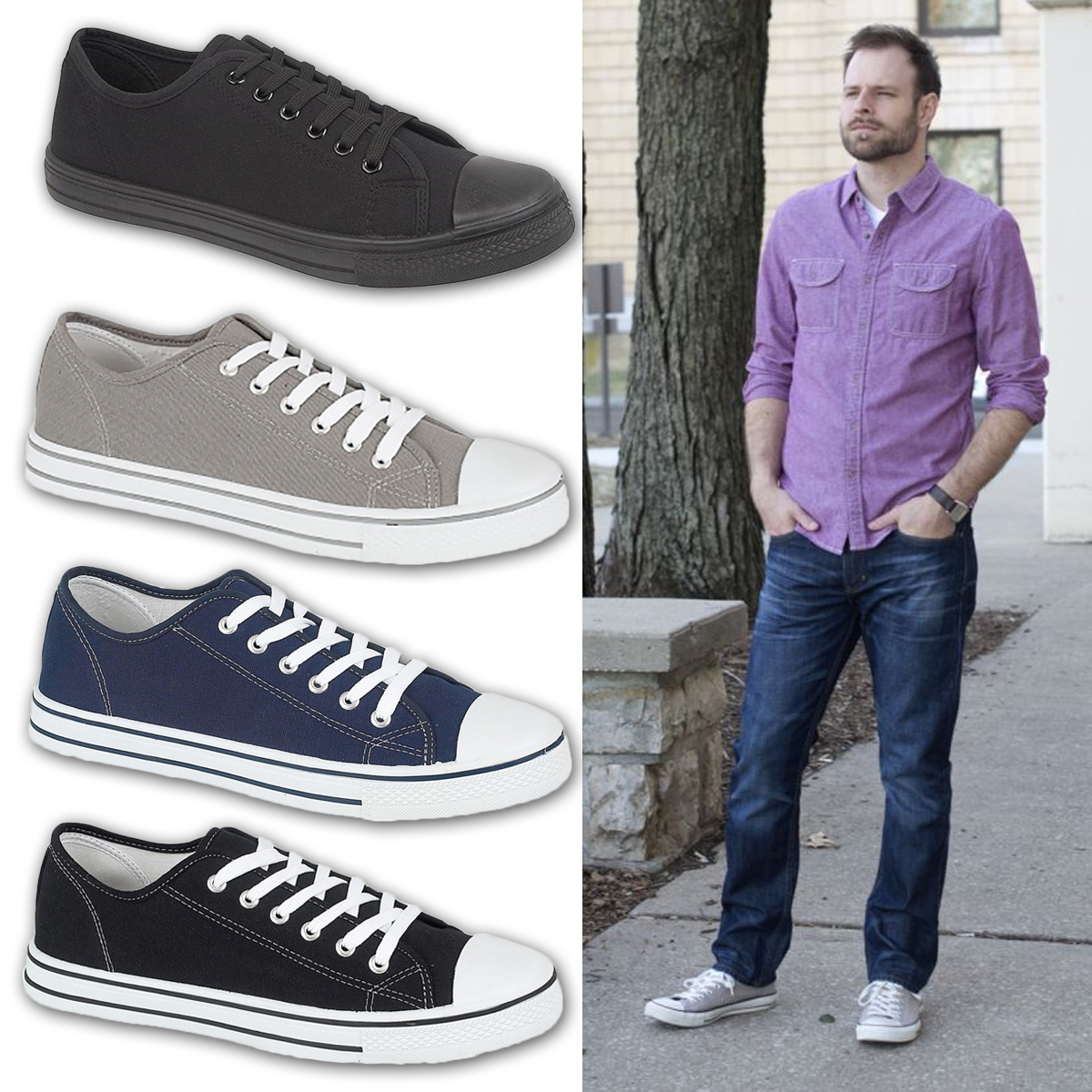 Blue plimsolls mens online