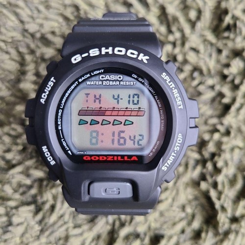 CASIO G SHOCK DW6600 GODZILLA Limited Edition TOHO Model Rare Watch From Japan - Picture 3 of 10