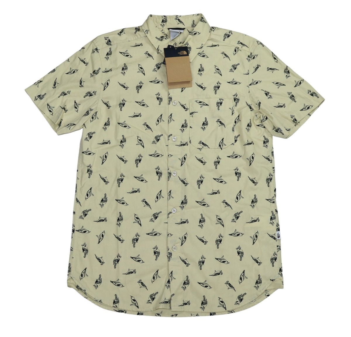★THE NORTH FACE★M'S COMMUTER FLAP POCKET SHIRTS★ The North Face Baytrail Bird Watch Short Sleeve Men's Button