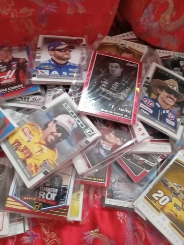 Nascar auto Racing 10 card repacks rookies legends Race used cards and more! - Picture 3 of 11