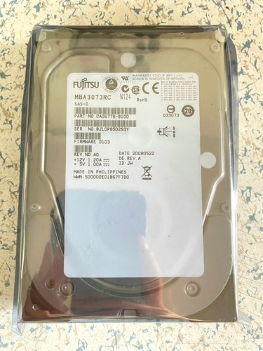 Fujitsu MBA3073RC  73.5GB 15K SAS 16M 3.5" Hard Drive - Picture 1 of 5