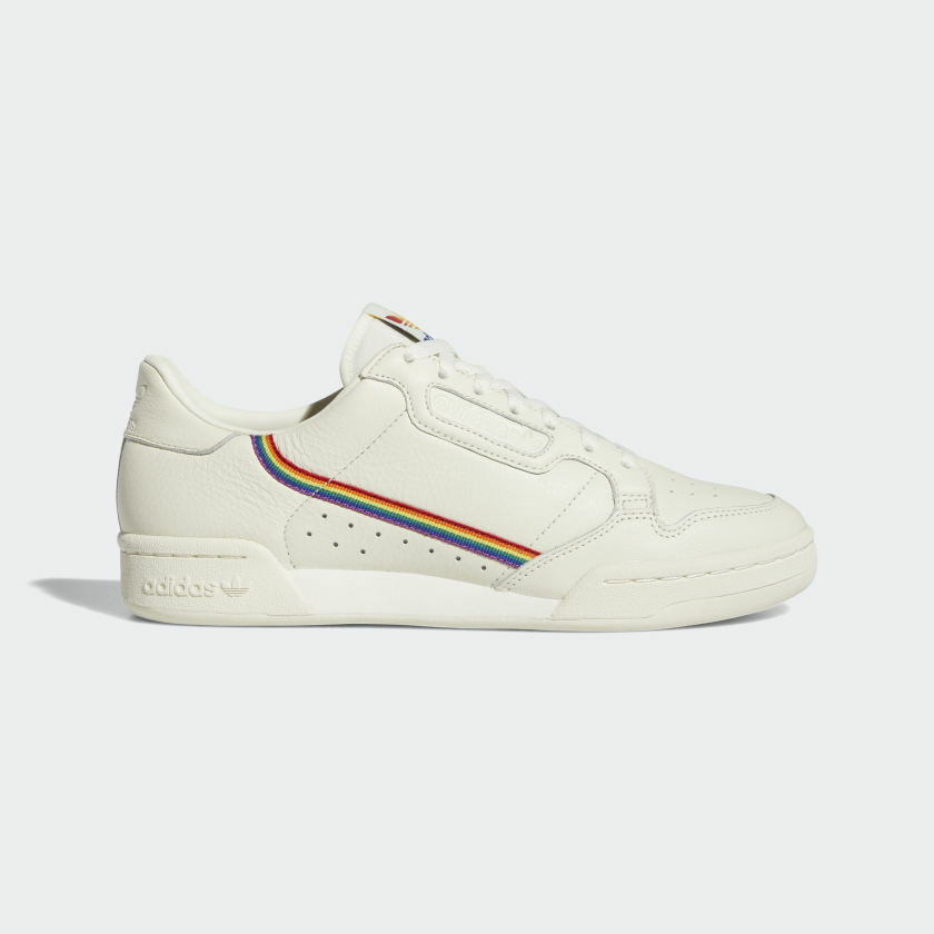 adidas originals continental 80s pride trainers