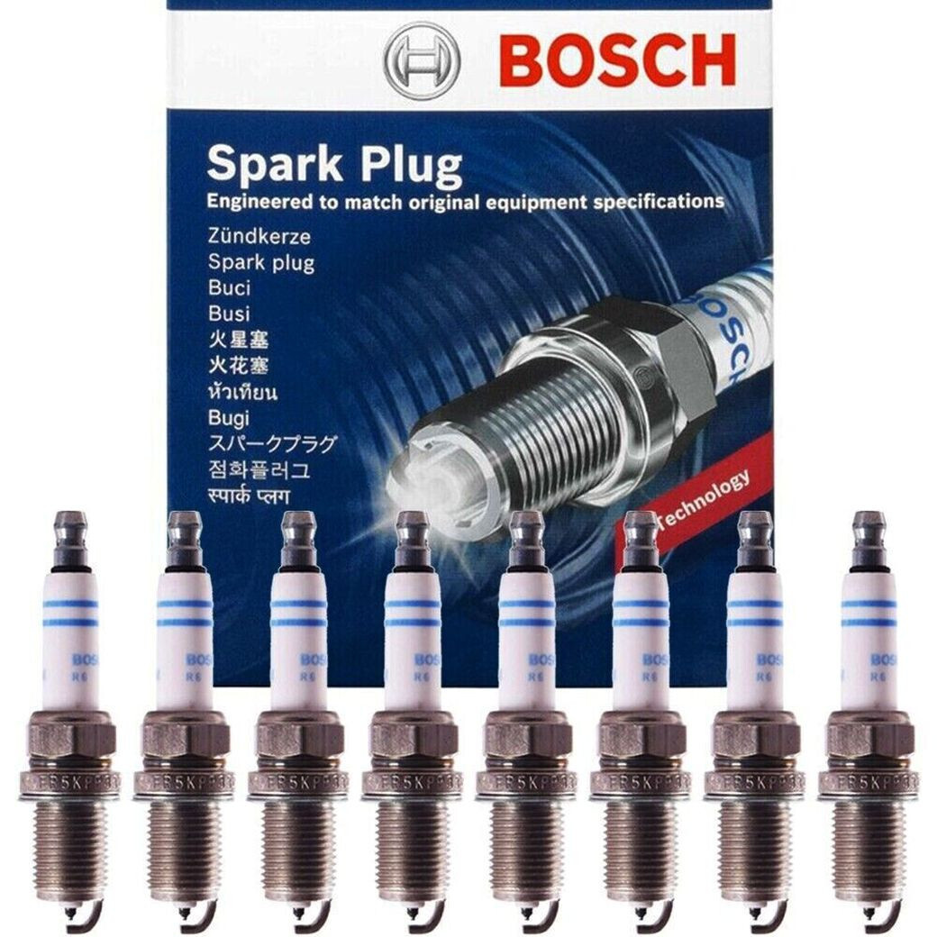 8 BOSCH Spark Plug KIT For AUDI 2011 2012 2014 2015 R8 4.2L V8/ 2013-2015 RS5 V8