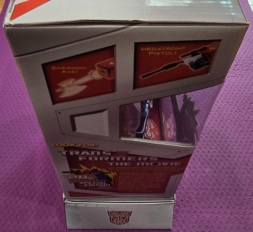 2006 Hasbro Transformers 20th Anniversary Optimus Prime DVD EDITION "NIB" - Picture 15 of 16