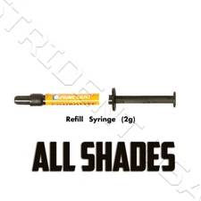 Prime Dent VLC Light Cure Flowable Composite - 2 gram syringe Multiple Shades
