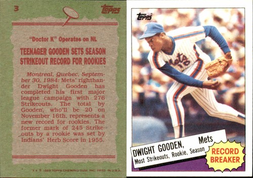 1985 Topps Baseball Cards Complete Your Set U-Pick #'s 1-200 NM/MINT - Picture 4 of 200