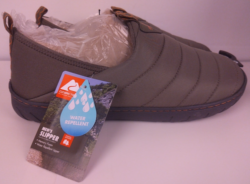 Ozark Trail Men's Memory Foam Water Repellant Green Slippers Size 8 - New. (B22) - Picture 3 of 11