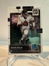 Malik Willis 2022 Panini Optic Rated Rookie #203 Tennessee Titans