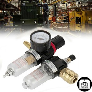 1//4/" Druckminderer Druckluftregler mit Filter /& Wasserabscheider Wartungseinheit