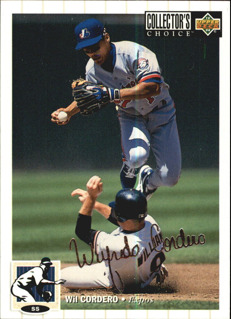 1994 (EXPOS) Collector's Choice Silver Signature #395 Wil Cordero