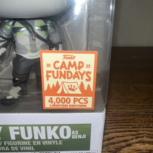 Freddy Funko como Genji Overwatch 2 Funko Pop! Caja de diversión SE 4000 PIEZAS coleccionable - Imagen 7 de 12