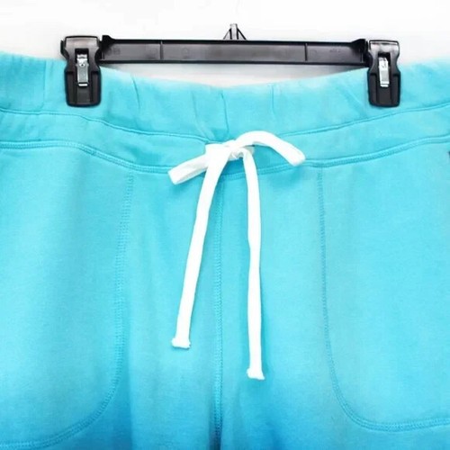 LIVI Lane Bryant Plus Blue Tie-Dye French Terry Pockets Stretch Shorts 22/24 - Picture 2 of 5