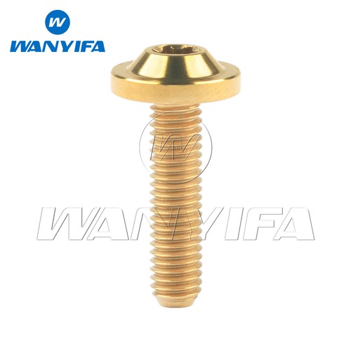 Tornillo de armadura de cabeza de ciruela M8 Titanio T40 Torx 10 15 20 25 30 35 40 50 60 70 mm - Imagen 9 de 12