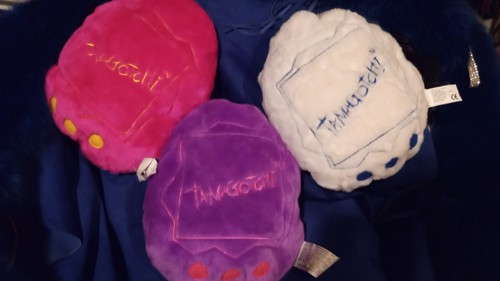 Tamagotchi Plush RARE Set Of 3 Transformables Excellent Condition Must See!! - Picture 20 of 24