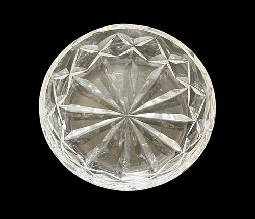 1 - Vintage Waterford Kerry Cut Lead Crystal 3.5" Ashtray / Trinket Dish Signed - Picture 2 of 6